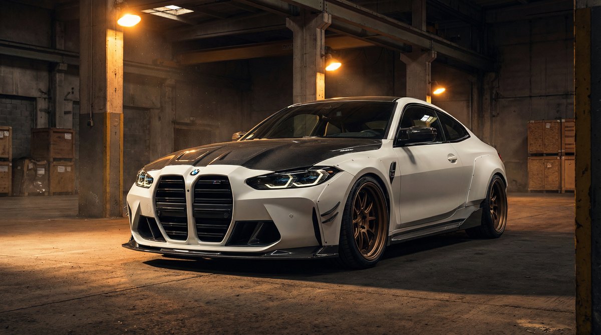 91爱车视频 - BMW M4碳纤维改装